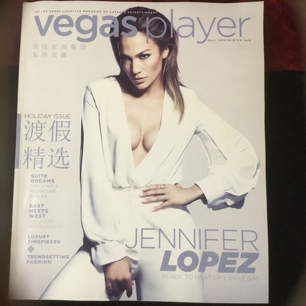 Jennifer Lopez - Vegas Player Magazine